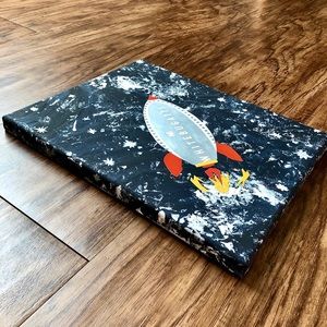 Craft Beer Rocket Ship Collage Outer Space